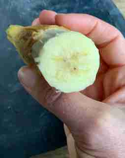 Baby led weaning banana from 6 months old 