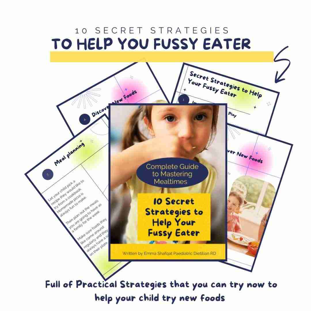 10 Secret strategies to help your fussy eater ebook