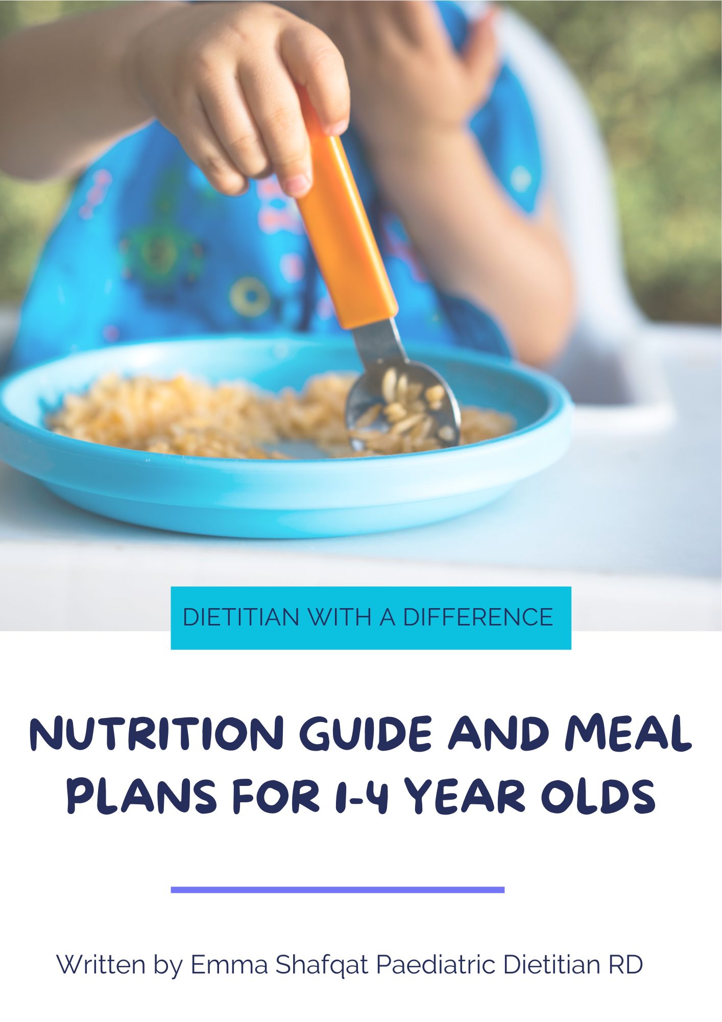 Meal plan for 1-4 years old 