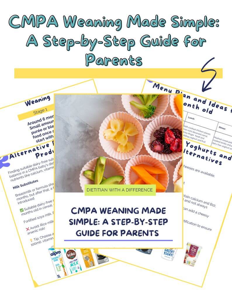 CMPA weaning guide