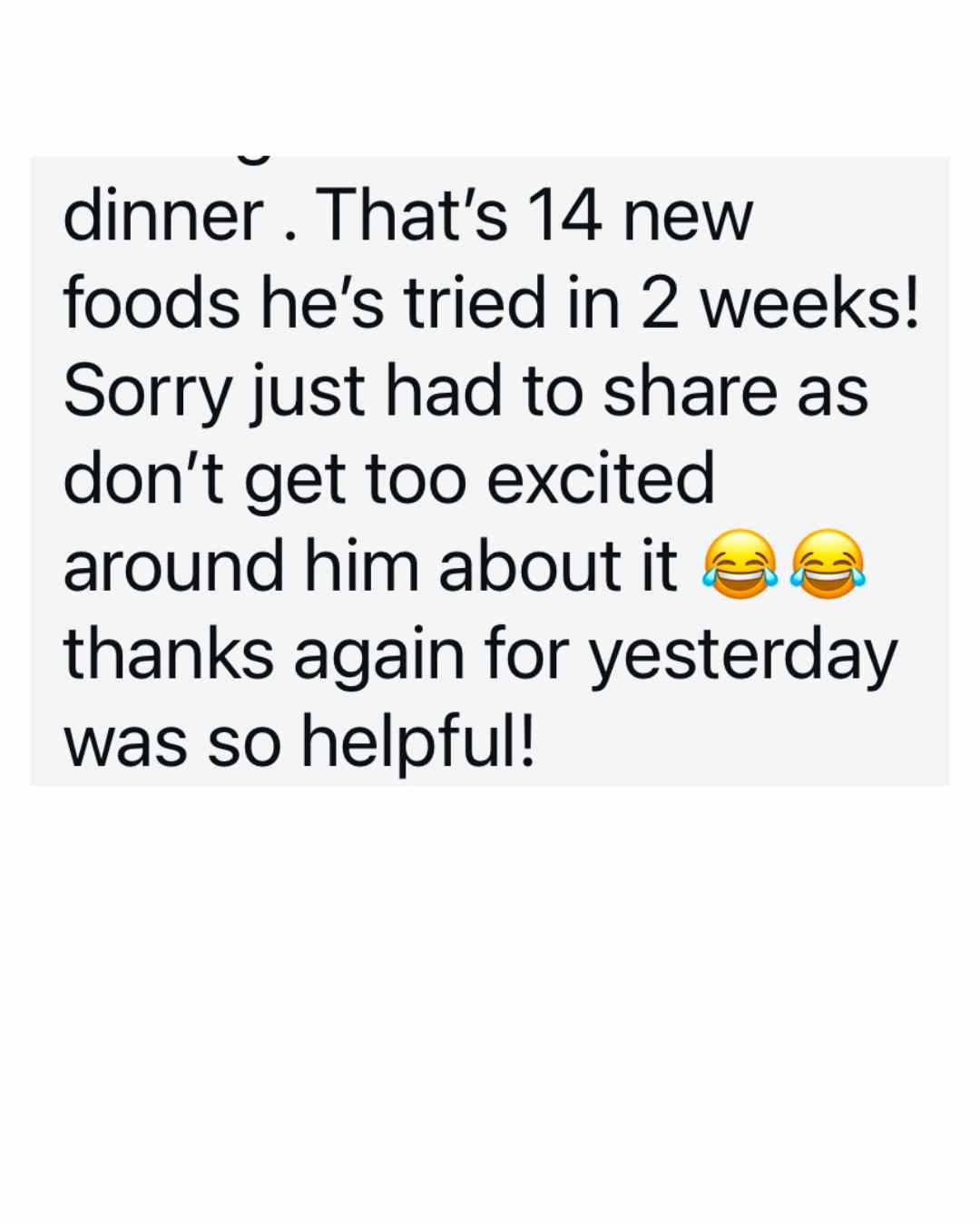 Review 4 14 new foods in 2 weeks